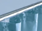 draperiringar i transparent plast
