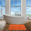 orange badrumsmatta supermjuk microfiber leijma