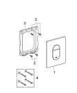 grohe Arena Cosmopolitan Tryckplatta montering