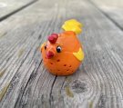 påskprynt liten kyckling orange trademan