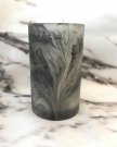 mugg svart marmor