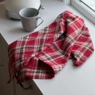 recycled by wille julig kökshandduk i rödrutig