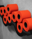 toapapper 72-pack toalettpapper färgat toalettpapper