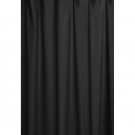 svart duschdraperi duschy bredd 180 cm höjd 200 cm