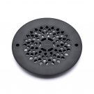 svart Purus golvbrunn sil droppe 179 mm