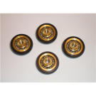 IDO hjul till dörrupphängning Showerama 63, 19 mm, 4-pack