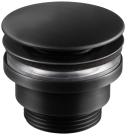 tapwell bottenventil mattsvart