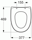 GUSTAVSBERG WC-SITS NAUTIC
