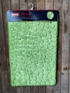 badrumsmatta memory foam limegrön