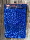 badrumsmatta memory foam mörkblå 60x95 cm