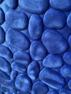 badrumsmatta memory foam mörkblå 60x95 cm