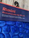 badrumsmatta memory foam mörkblå 60x95 cm