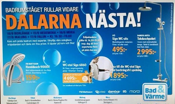Specialpriser ikväll!