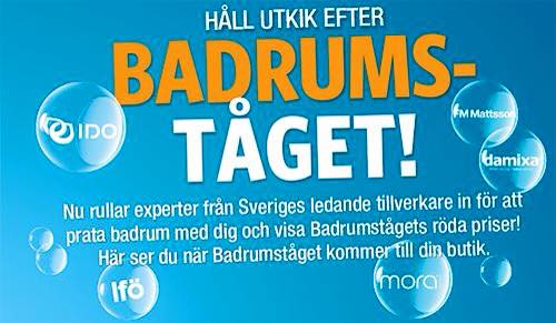 Badtåget kommer!