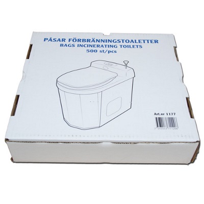 Påsar till Flame förbränningstoalett i butik!
