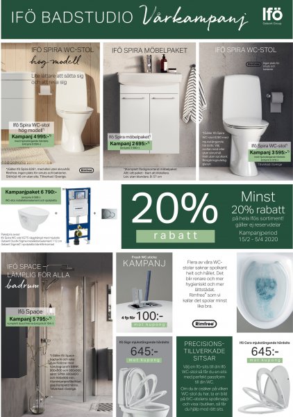 IFÖ Kampanj! 20% på IFÖs sortiment*!