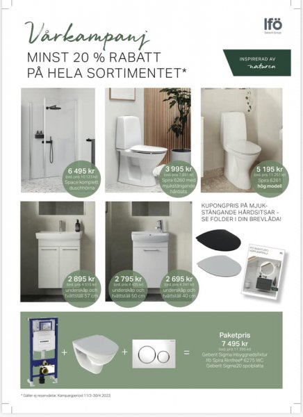 IFÖ Kampanj! Minst 20%