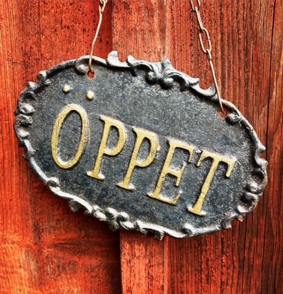 Öppet igen efter semestern!