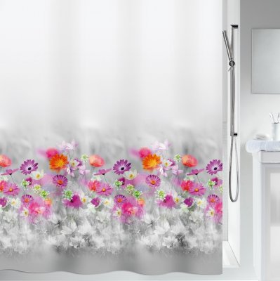 leijma duschdraperi abella grey pink