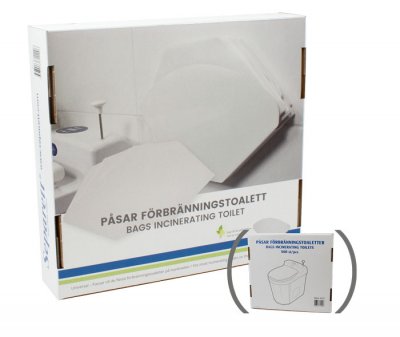 flame förbränningstoalett påsar
