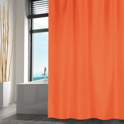 duschdraperi orange leijma msv