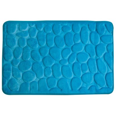 badrumsmatta memory foam turkos 60x95 cm