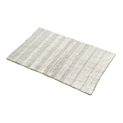 tjock liten badrumsmatta ljusbeig wasa ecotextil