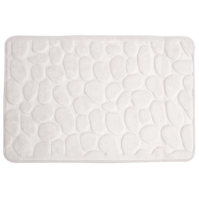 badrumsmatta memory foam vit 60x95 cm
