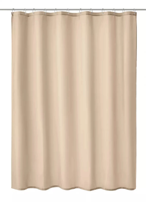 leijma duschdraperi brett beige duschdraperi