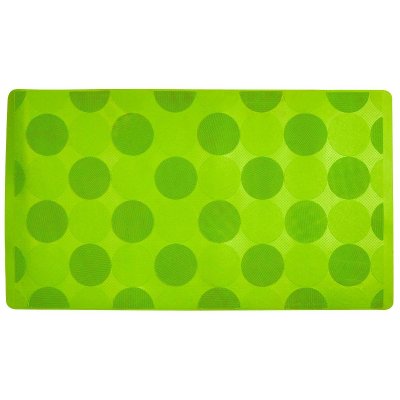 limegrön halkmatta till badkar 70x40 cm