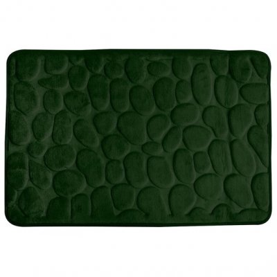 badrumsmatta memory foam mörkgrön