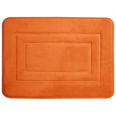 badrumsmatta memory foam orange