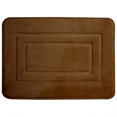 badrumsmatta memory foam brun