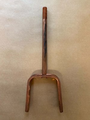 gustavsberg original äldre toalett kopparbygel