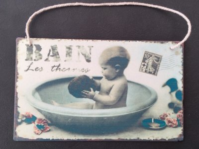 skylt badrum bain